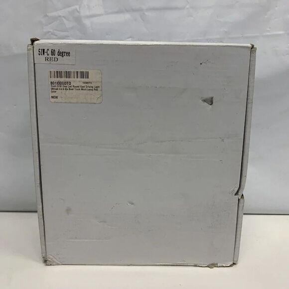 Nilight 7 Inch 51W CREE Round LED Spotlight Work Lamp Driving Light Red X290 - Picture 3 of 3